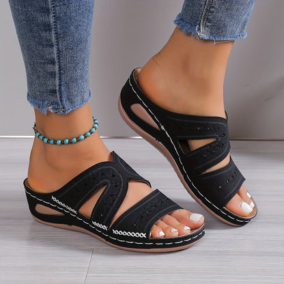 Damen-Keilsandalen Mode