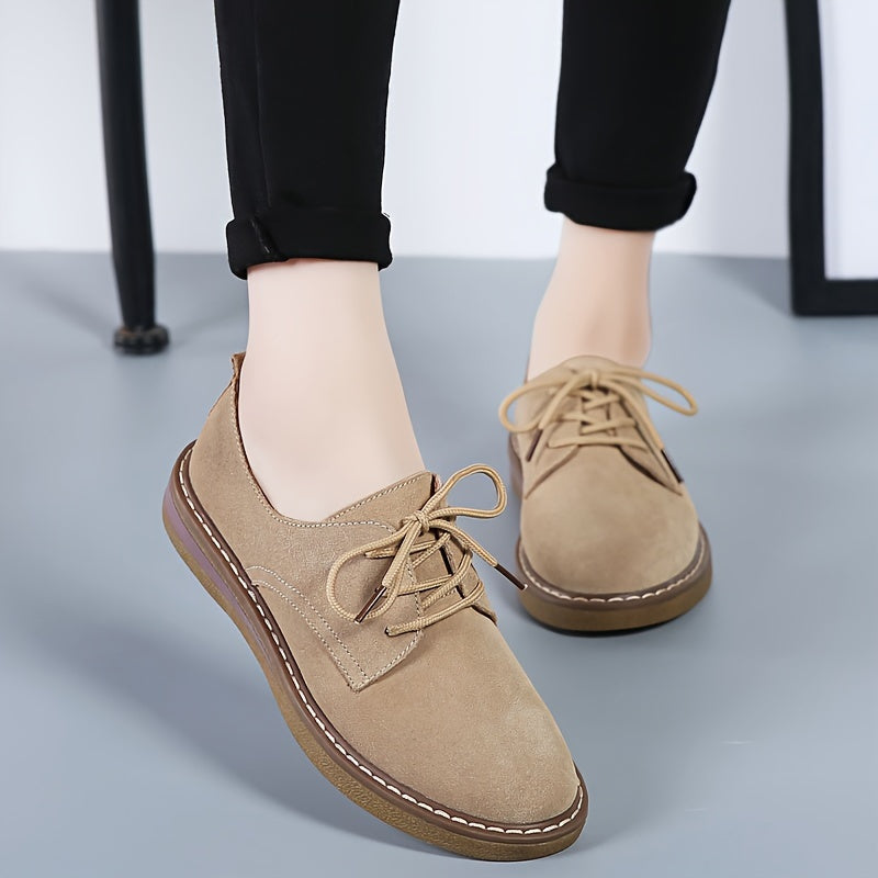 Komfort Wildleder Flats Slip Ons