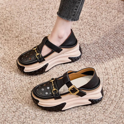 Damen Casual Lace Up Hollow Sommer Sandalen