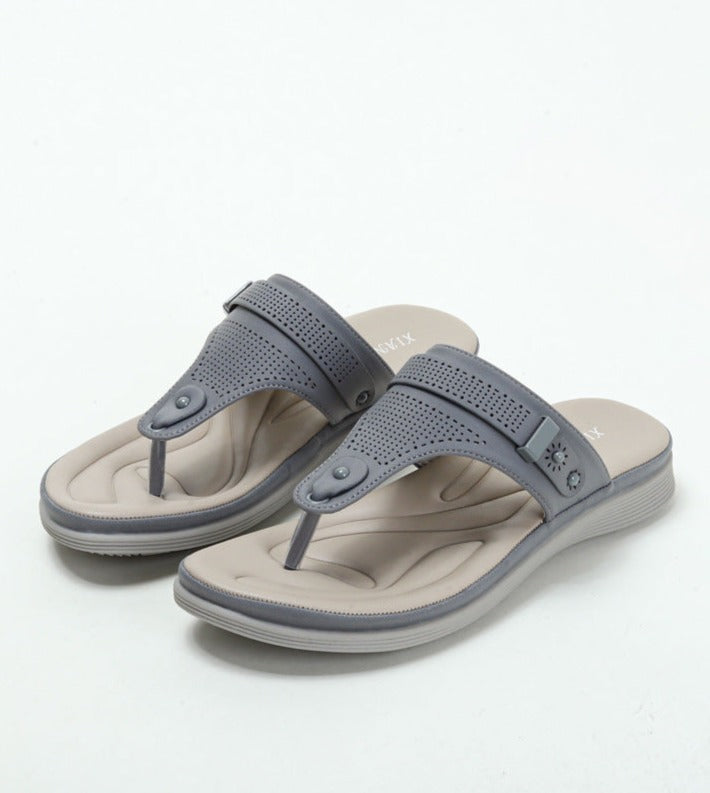 Damen Sommer Slide Sandalen