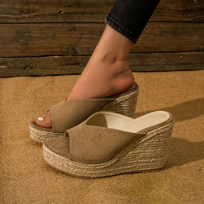 Elegante Espadrille-Wedges für Frauen