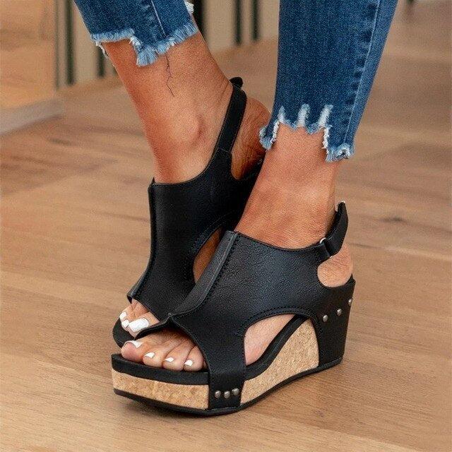 Keilsandalen für Frauen