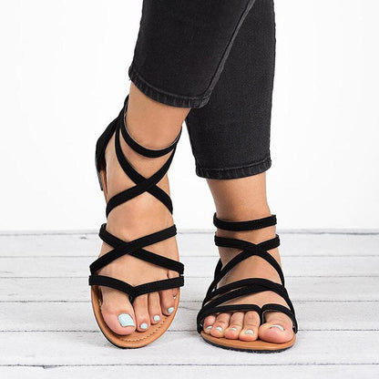 Klassische und bequeme Sommersandalen