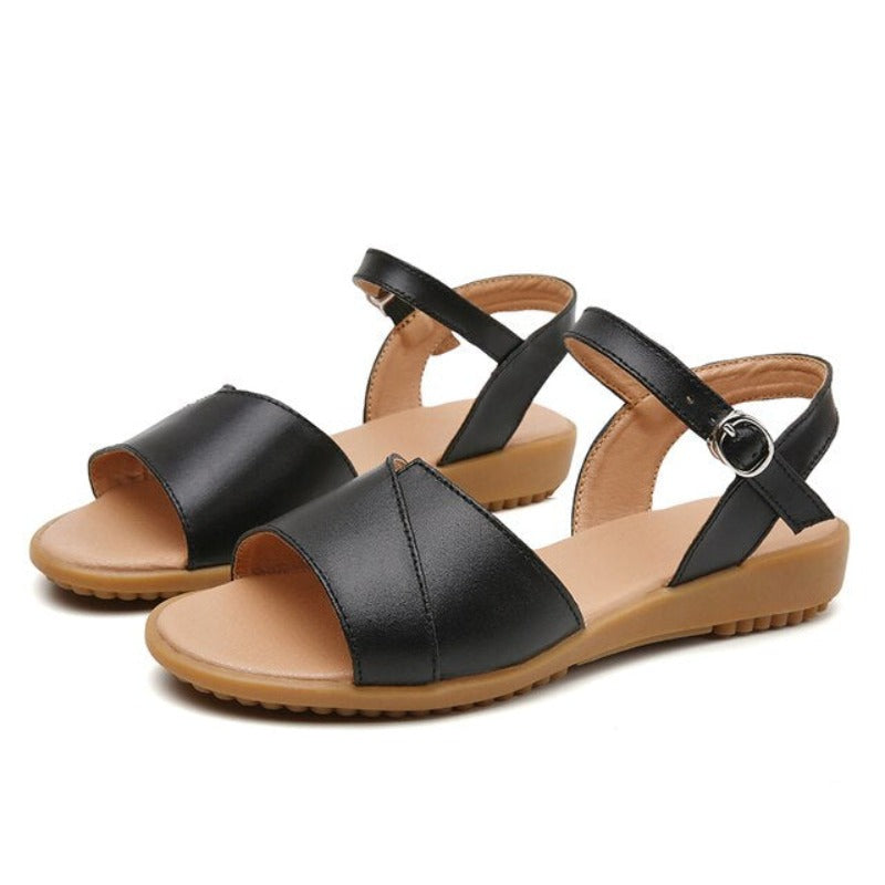 Soft Cowhide Women Sandals