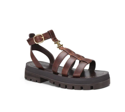 Sommer neue hohle runde Zehensandalen