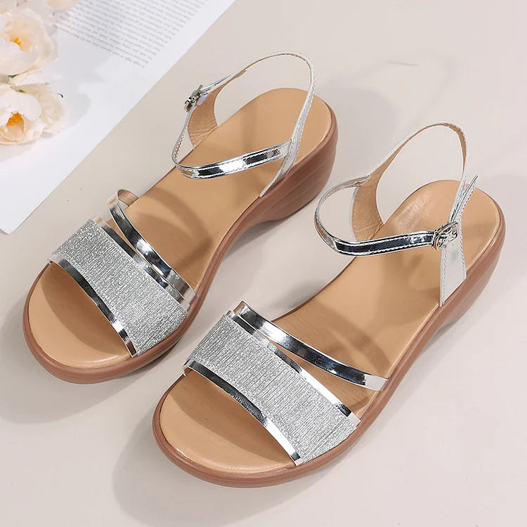 Women Summer Ankle Strap Platform Sandals