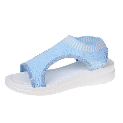 Offene Teen Flats Roma Damensandalen