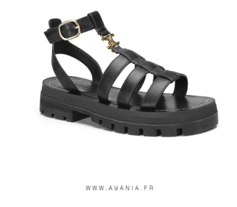 Sommer neue hohle runde Zehensandalen