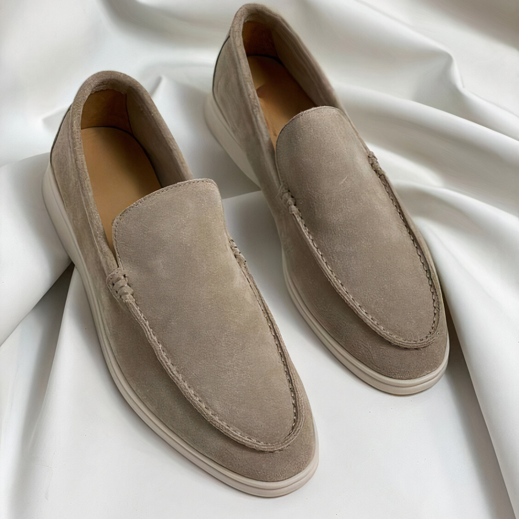 Flache Loafer Plattform Schuh