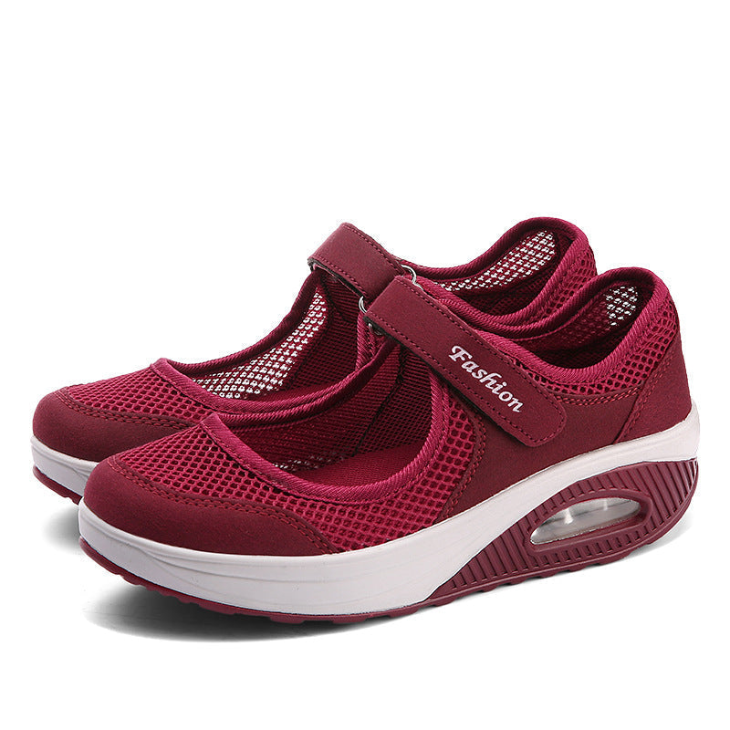 Laufende Mesh Walking Slip-On Tennis Gym Schuhe