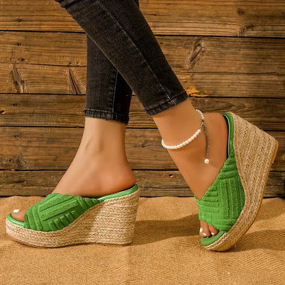 Elegante Espadrille-Wedges für Frauen