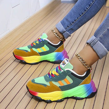 Regenbogen Turnschuhe