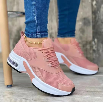 Lässige Plateau-Turnschuhe für Frauen