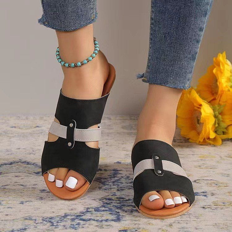 Sommer Neue Damen Sandalen mit offener Spitze