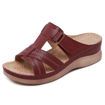 Damen Premium Leder Sandalen