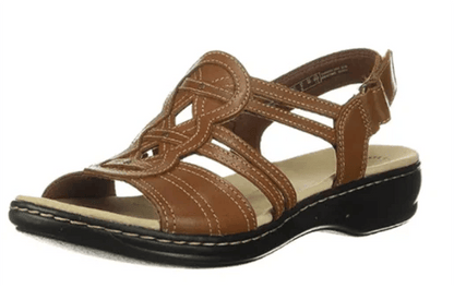 Slingback-Sandalen aus Leder