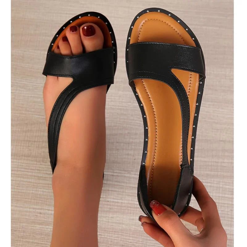 Flache Sommer-Sandalen für Frauen