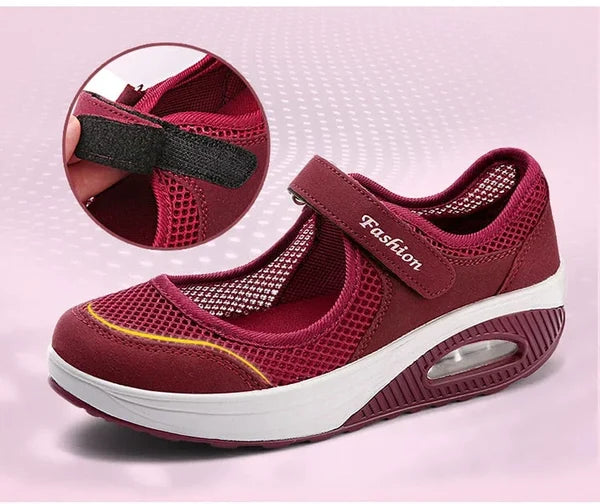 Laufende Mesh Walking Slip-On Tennis Gym Schuhe