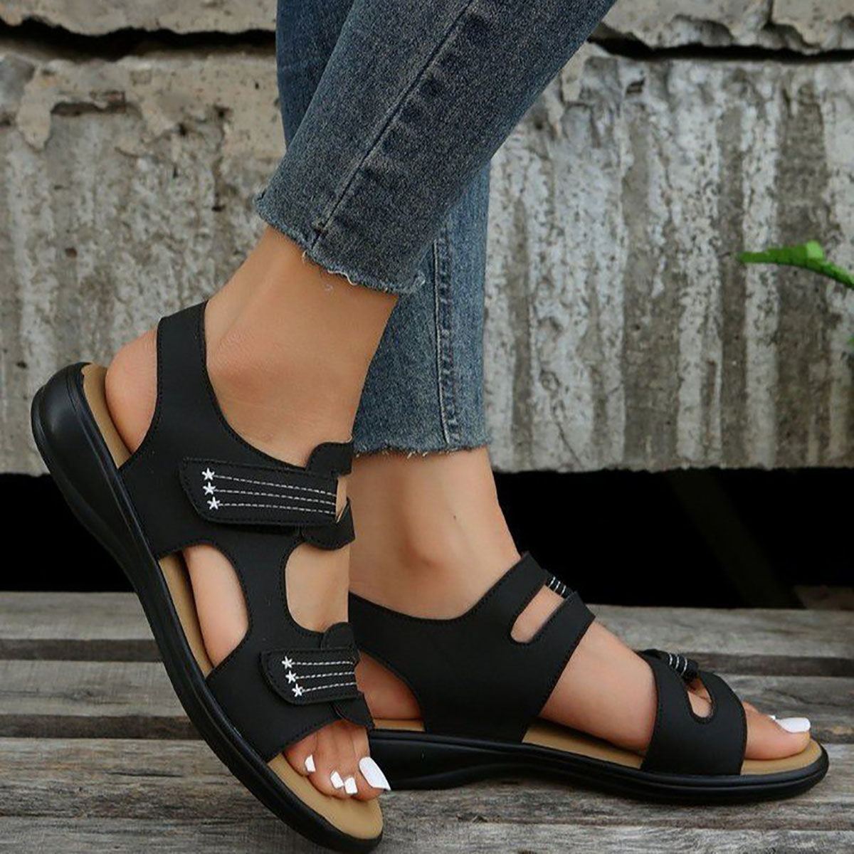 Damen Sommer Casual Sandalen