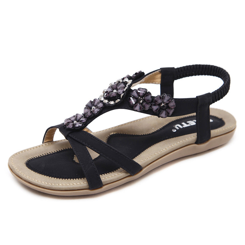 Rutschfeste böhmische Sandalen für Frauen