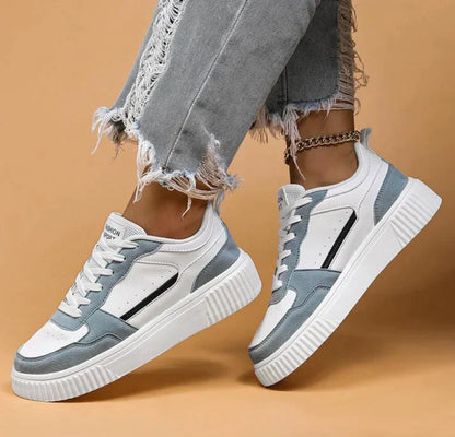 Colorblock Freizeit-Sneakers für Frauen