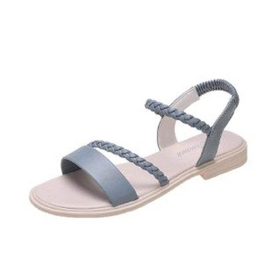 Lässige Sandalen mit Knöchelschnalle