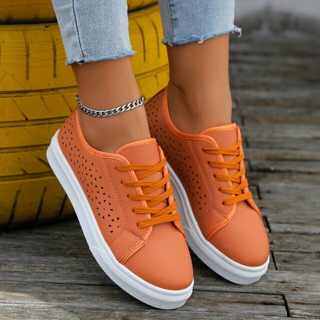 Casual Flats Low Top Turnschuhe