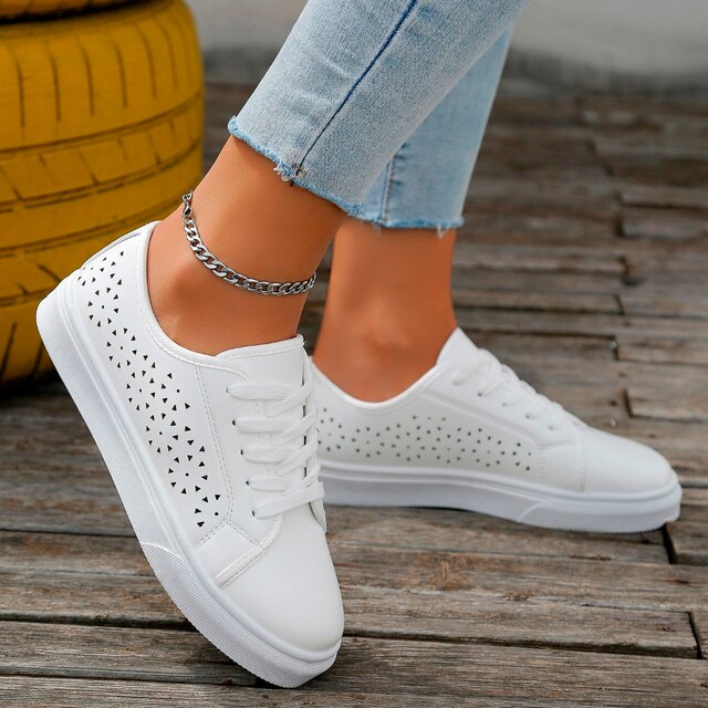 Casual Flats Low Top Turnschuhe