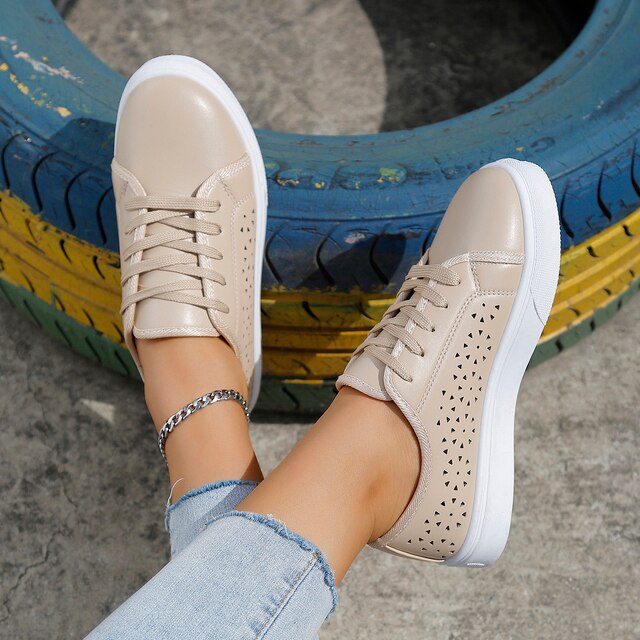 Casual Flats Low Top Turnschuhe