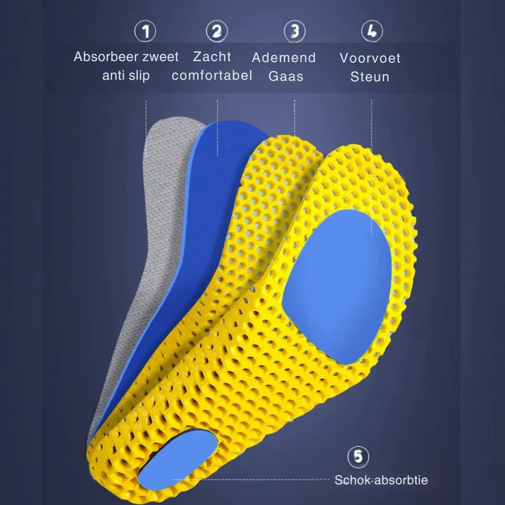 Orthopädische Einlegesohlen für die Fußpflege Memory Foam Sports Supports für Schuhe