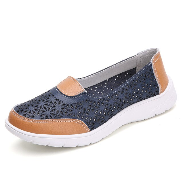 Freizeitschuhe Flacher Absatz Anti-Rutsch Slip-ons