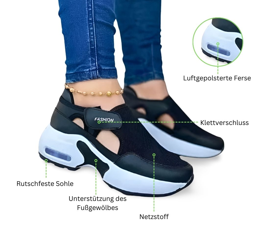 Runde Zehe Mode orthopädische Low-Top-Freizeitschuhe