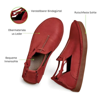 Elegante orthopädische Lederschuhe für den Herbst