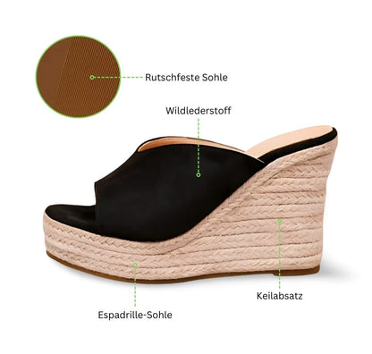 Elegante Espadrille-Wedges für Frauen