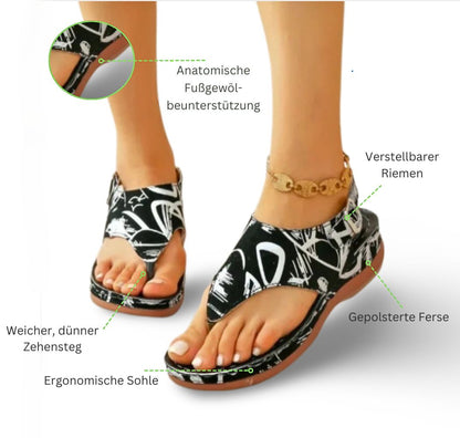 Bequeme und modische orthopädische Sandalen