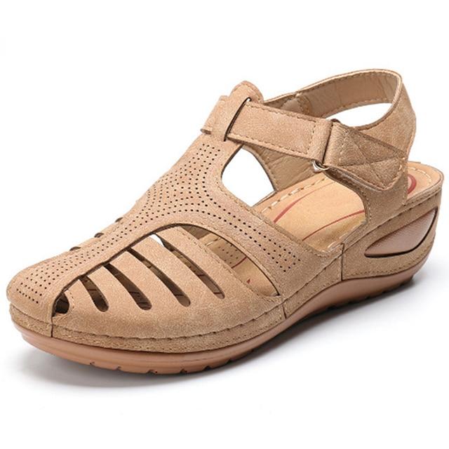 Stilvolle Sommer hohlen aus Freizeitschuhe