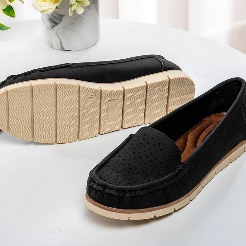 Loafers Atmungsaktiv Slip on Flache Schuhe