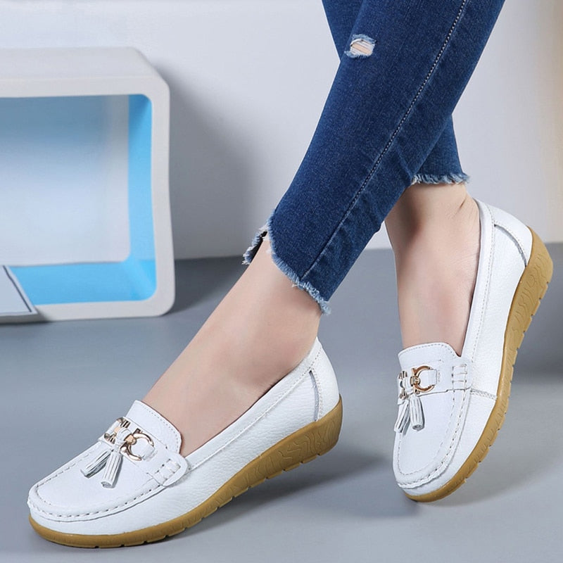 Low Wedge Loafers für Frauen