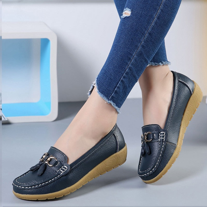 Low Wedge Loafers für Frauen