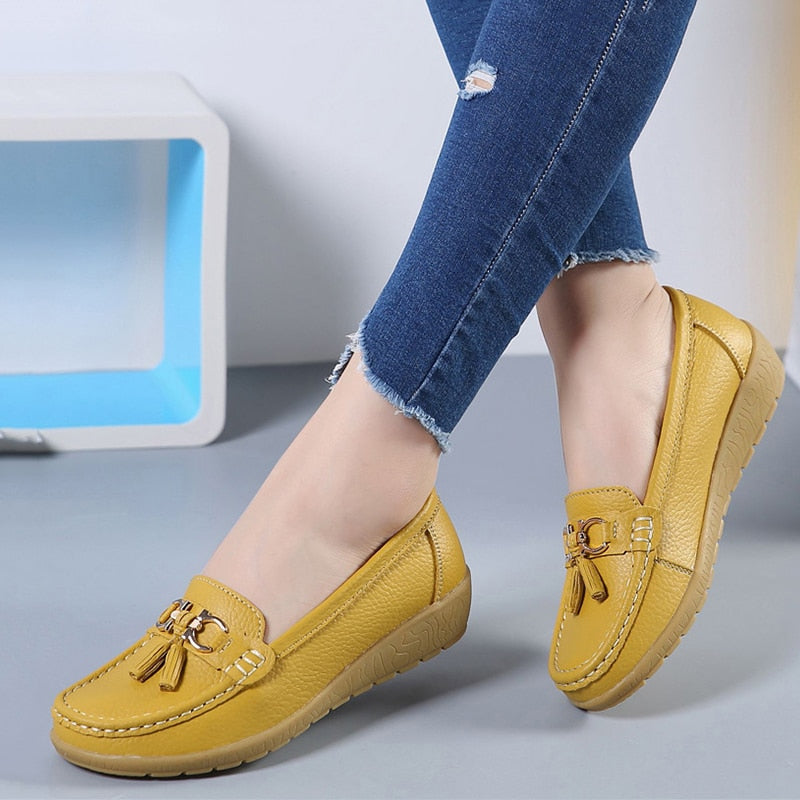 Low Wedge Loafers für Frauen