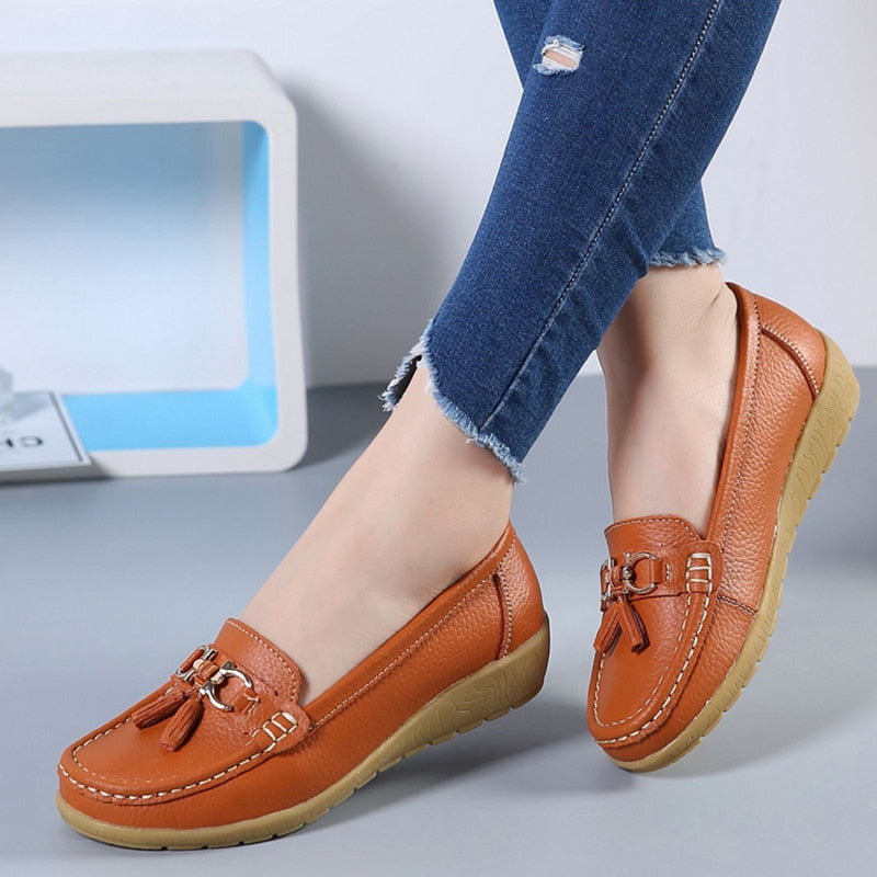 Low Wedge Loafers für Frauen