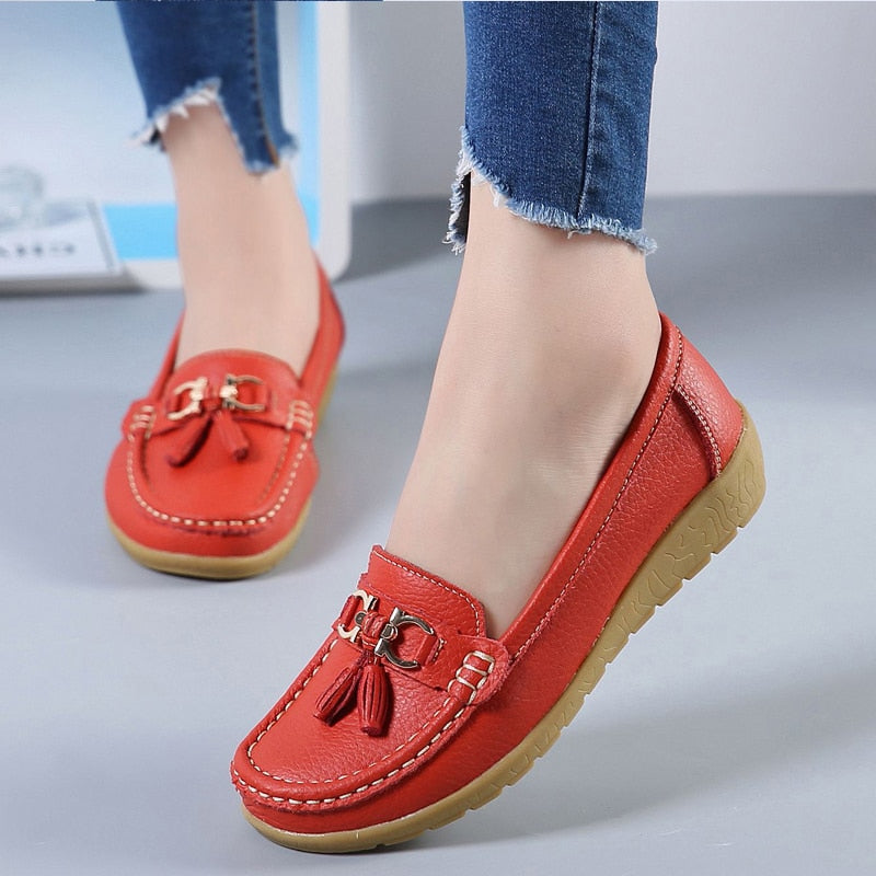 Low Wedge Loafers für Frauen