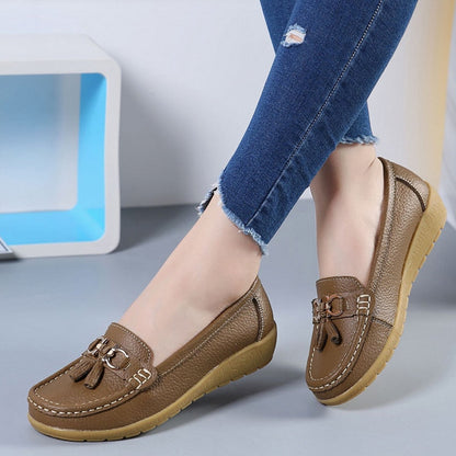 Low Wedge Loafers für Frauen