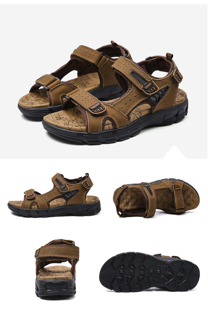 Bequeme orthopädische Herrensandalen