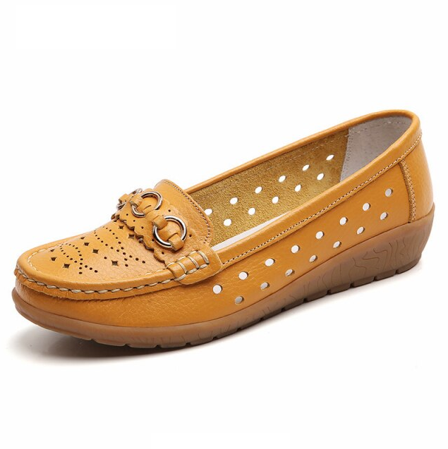 Damen Loafers im Hollow Out Design