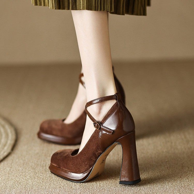 Ankle Strap High Heel