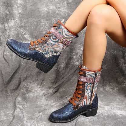 Stylische Retro-Stiefel