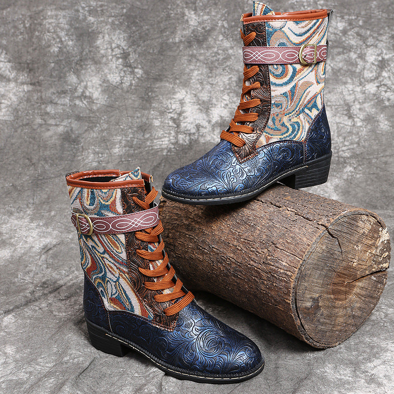 Stylische Retro-Stiefel