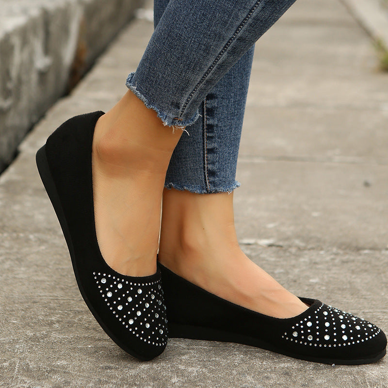 Mattierte, strukturierte Diamant-Flats