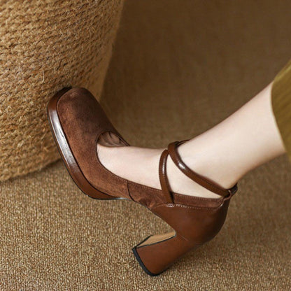 Ankle Strap High Heel